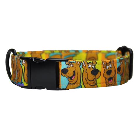 Scooby Doo Dog Collar For Small And Large Dogs With Metal Etsy