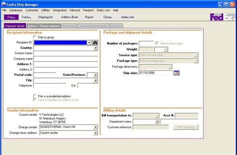 Ship via fedex priority overnight service only. FedEx Ship Manager latest version - Get best Windows software