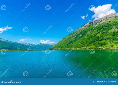 A Picturesque Mountain Lake Stock Photo Image Of Outdoors Gora