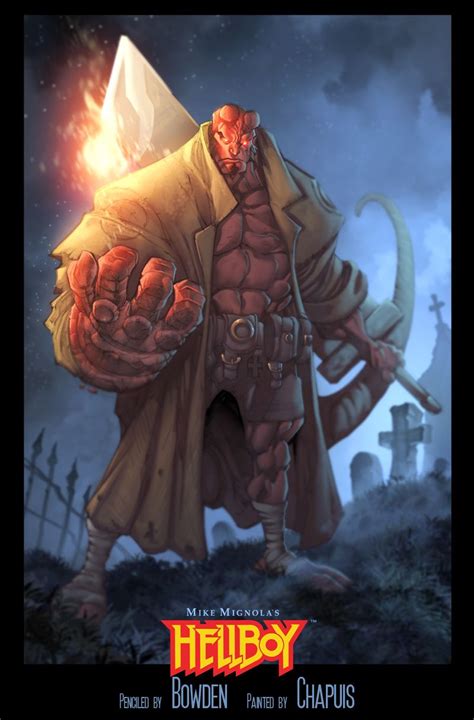 Hellboy By Nicchapuis On Deviantart Comic Art Hellboy Art Hellboy
