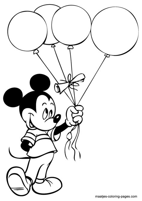 Mickey mouse, donald duck, goofy goof and the giraffe coloring page. Mickey Mouse coloring page