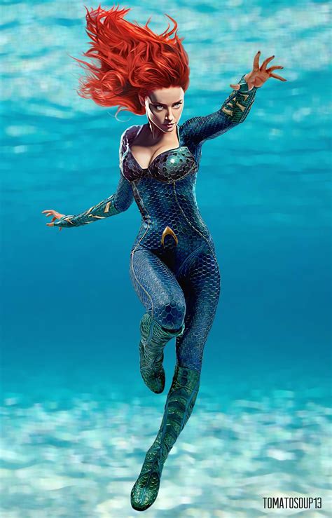 Amber Heard Mera Aquaman By Tomatosoup On Deviantart Dc