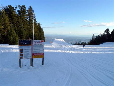 Ski Resort Grouse Mountain Skiing Grouse Mountain