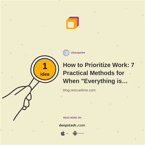 How To Prioritize Work 7 Practical Methods For When Everything Is