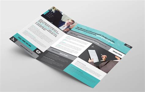 Free Business Trifold Brochure Template in PSD & Vector - BrandPacks