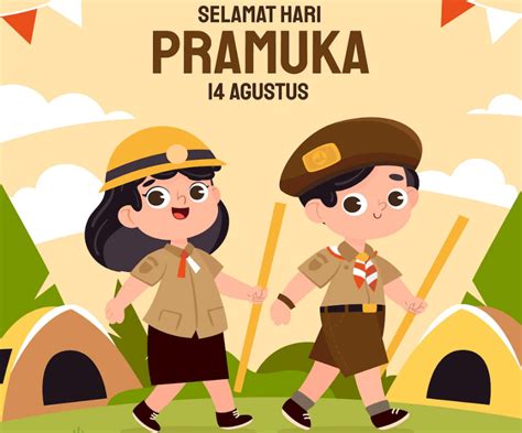 Mengenal Sejarah Lambang Gerakan Pramuka Menjelang Hari Pramuka Ke Tanggal Agustus