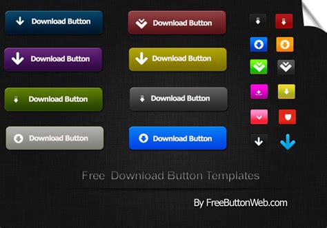 Free Psd Download Button Templates Psd Official Psds