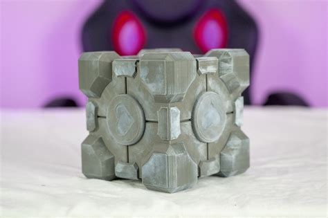 Diy Portal Companion Cube Kit Etsy