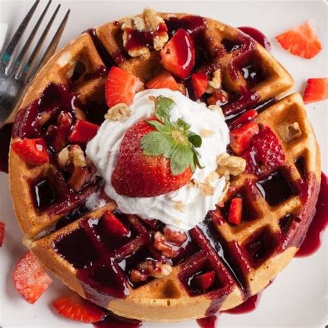 33 Best Waffle Toppings Sweet And Savory Ideas 🧇