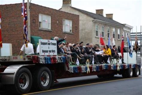 Stay tuned for aug 2021 announcements. Dundas Cactus Festival Parade - Legion Float - 2010