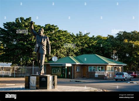 Nelson Mandela Freedom Statue Drakenstein Correctional Facility Ehemals Victor Verster Prison