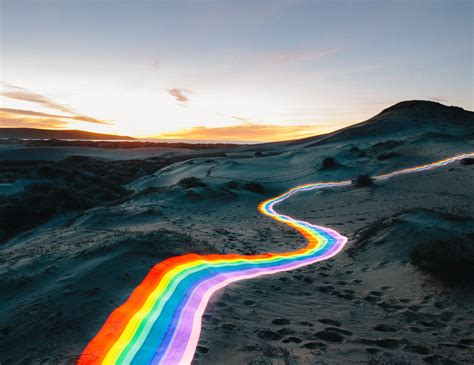 Filmmaker Creates Surreal Landscape Long Exposure Series With Rainbow
