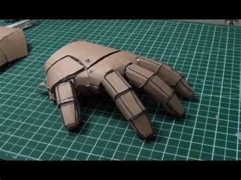 Watch the video explanation about full metal iron man glove! IRON MAN Mark 4 / 6 Costume Progress- Cardboard Repulsor ...