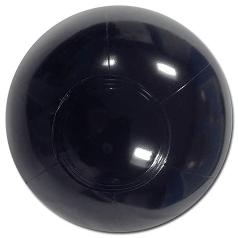 Largest Selection Of Beach Balls 6 Inch Solid Black Beach Balls