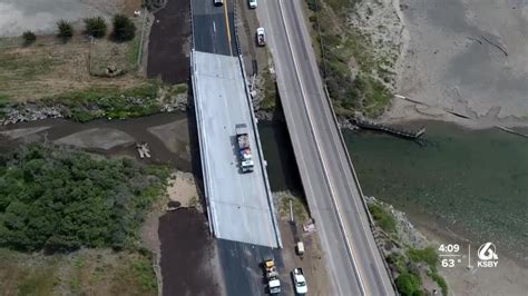 Toro Creek Bridge Construction Near Morro Bay Now Complete Youtube