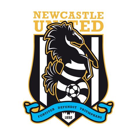Logotype Newcastle United Football Club Les Arts Portfolio Art