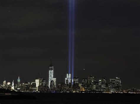 The World Trade Center Tribute In Light To Honor Victims Of 911