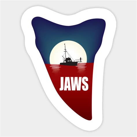 Jaws Jaws Sticker Teepublic