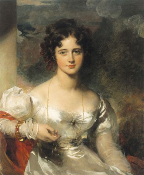 Rosamund Hester Elizabeth Pennell Croker Later Lady Barrow 1809 1906 Painted By Thomas
