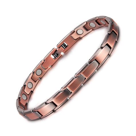 9995 Pure Copper Magnetic Bracelets For Women Vintage Magnet Health