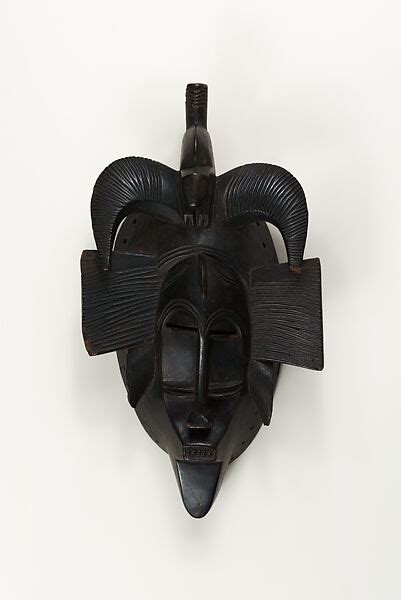 Face Mask Kpeliee Senufo Peoples The Metropolitan Museum Of Art