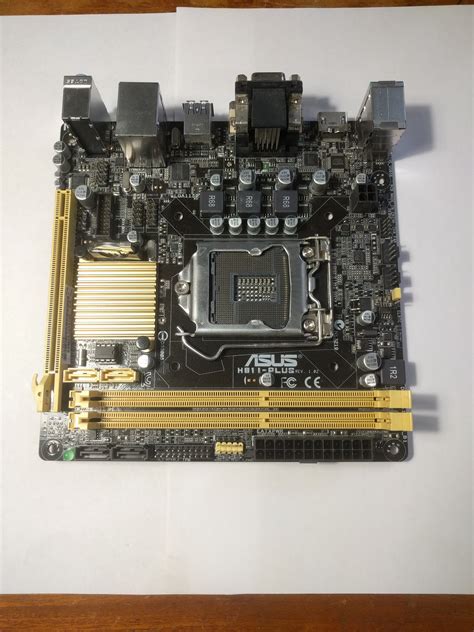 Asus H81i Plus Lga 1150socket H3 Intel 4th Gen Mini Itx Motherboard