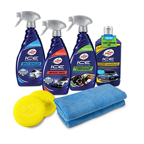 Turtle Wax 50733 Complete ICE Premium Car Care Kit 8 Piece Pricepulse