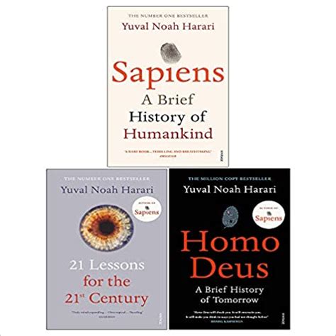 Yuval Noah Harari Collection 3 Books Set Sapiens A Brief History Of