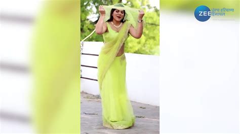 Desi Bhabhi Dance Green Sari Haryanvi Song Pani Wali Pani Pila De Plrh Bhabhi Dance Video