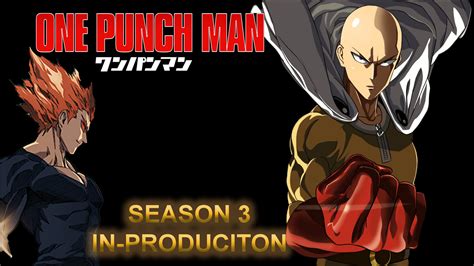 One Punch Man Season Officially Announced Poster Revealed