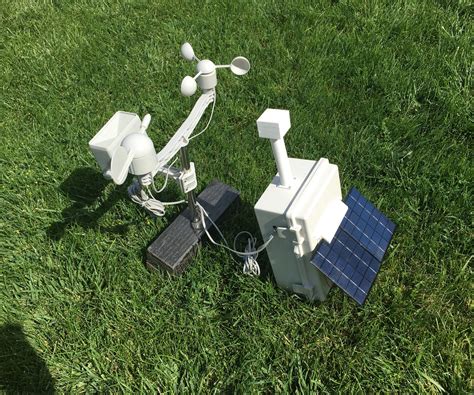 Groveweatherpi Solar Raspberry Pi Based Weather Station No