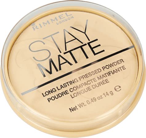 Rimmel stay matte long lasting pressed powder review swatches. Rimmel, Stay Matte, puder, 001, 14 g, nr kat. 109078 ...