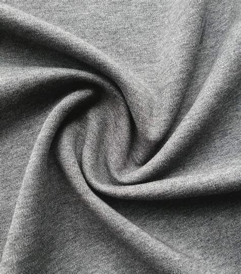 Knit Solids Pima Cotton Spandex Fabric Medium Heather Gray Joann
