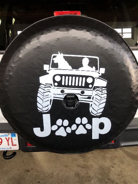 2018 Jeep Wrangler Tire Cover With Camera Hole Top Jeep