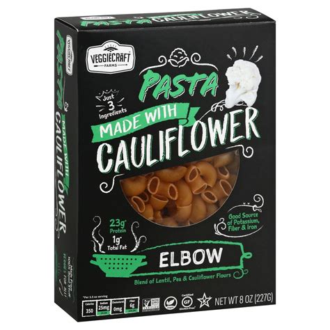 Cauliflower Elbow Pasta Veggiecraft Farms 8 Oz Delivery Cornershop By