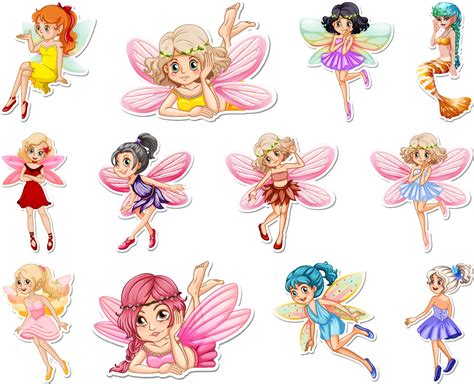 Fairy Cartoon Vector Art Icons And Graphics For Free Download