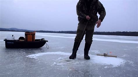 Ice Fishing In Vt Youtube