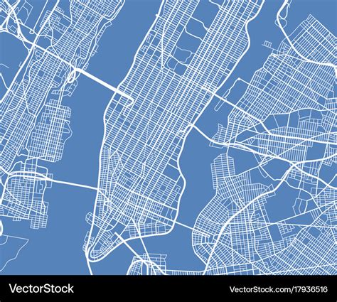 Aerial Map Of New York City Campus Map