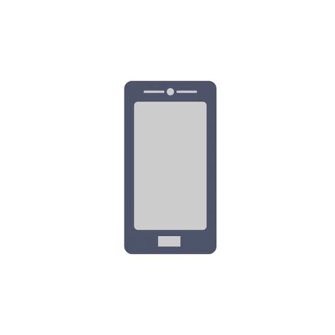 Hand Holding Modern Black Flat Mobile Phone — Stock Vector © Helentosh 124765974