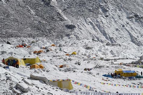 Everest Base Camp Before And After Shots Show Devastation After