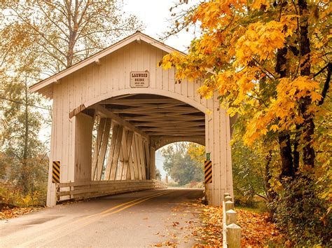 Larwood Covered Bridge Jigsaw Puzzle