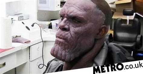 Avengers Era Thanos Make Up Revealed In Pre Cgi Throwback Metro News