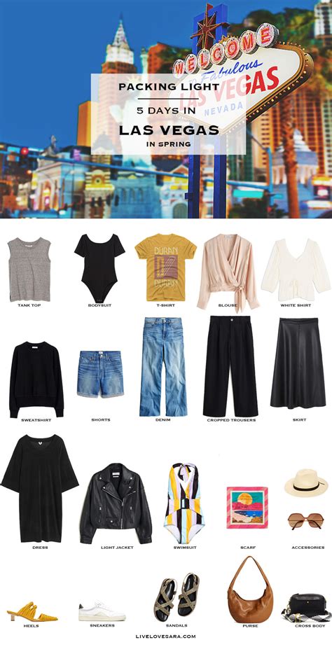 What To Pack For Las Vegas In Spring Livelovesara