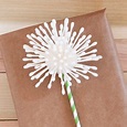 DIY Dandelion Gift Wrap - Rachel Hollis