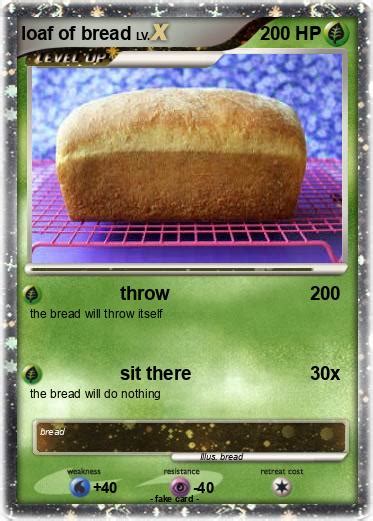 Pokémon Loaf Of Bread 5 5 Throw My Pokemon Card