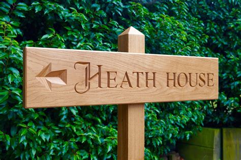 Wooden House Signs Crafted By Hand In Surrey Oak House Signs