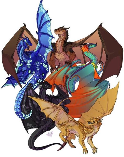 (this is the page for the dragon species. So....is this how we hug now?! | Wings of fire dragons ...