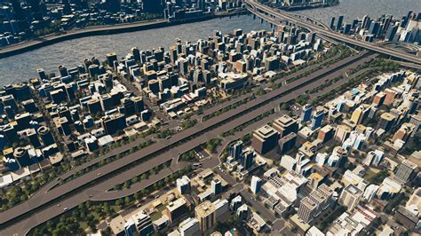 Attempt At A More Efficient Inner City Highway System Rcitiesskylines