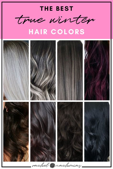 the best hair colors for true winter winter hair color true winter hair winter hairstyles
