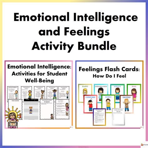 Emotional Intelligence And Feelings Activity Bundle From A Plus